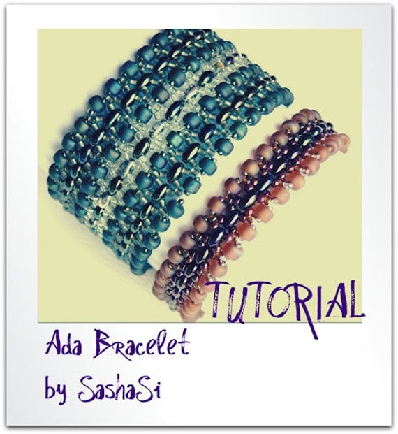Tutorial - ADA Beaded Bracelet with Preciosa Twin
