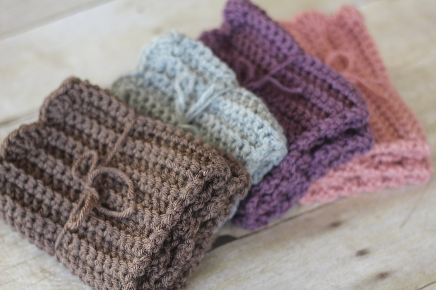 Crochet Boot Cuffs, Scalloped Boot Socks, Choose Your Color