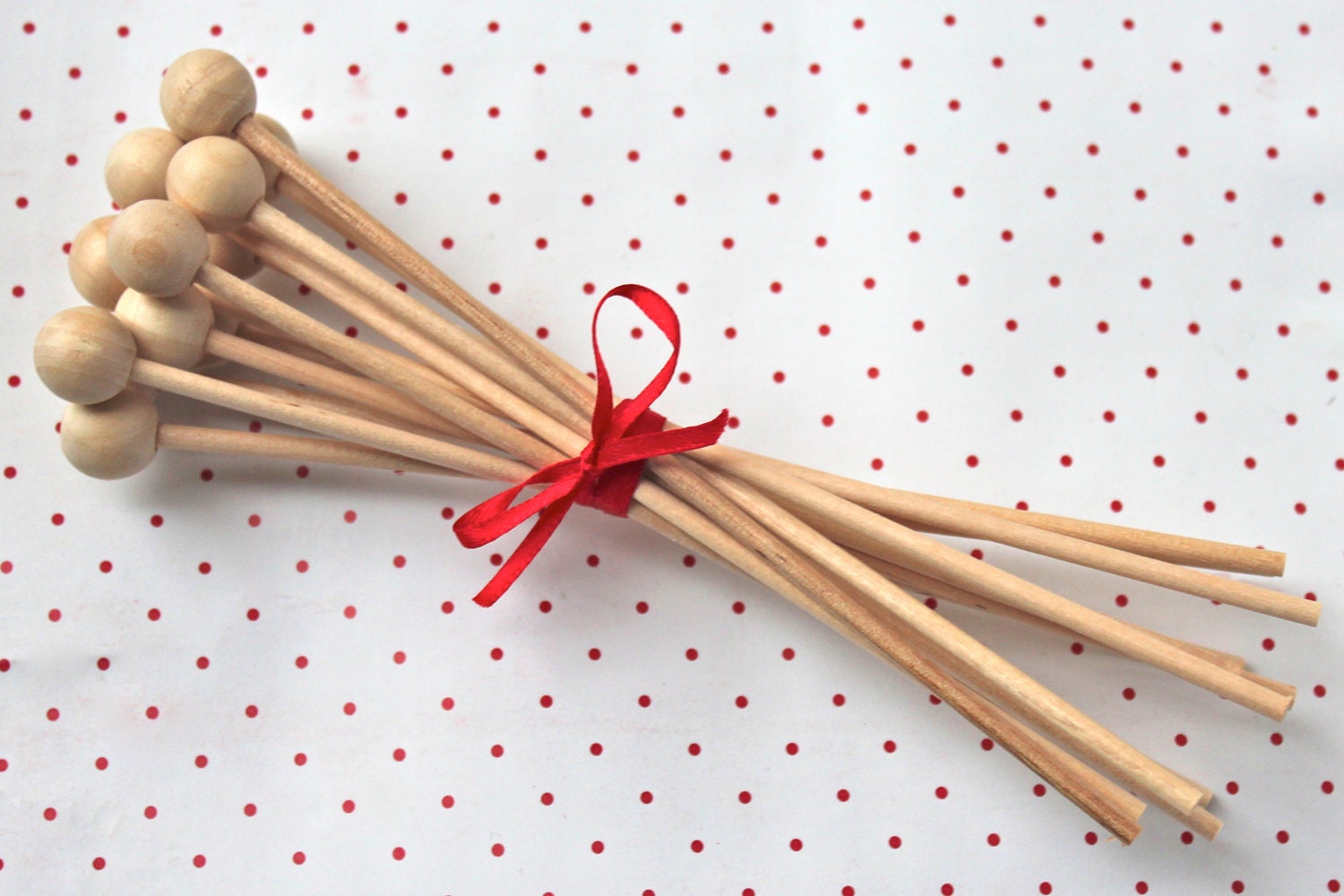 12 Wooden Rock Candy Sticks Il_570xn