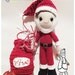 Amigurumi Crochet Pattern : Santa Boy (PDF file)