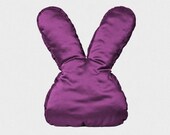 Personal Handmade Animal Cushion Larry in Original Bunny shape, Unique Pillow Design, Perfect Animal Home Decor, Minimalist Decoration