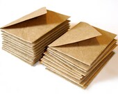 Kraft miniature envelopes mini envelopes 1 dozen cute small envelopes mini kraft envelopes