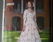 Romantic Era Costume Dress Pattern, 1830s, Butterick 5832, Sizes 6-14