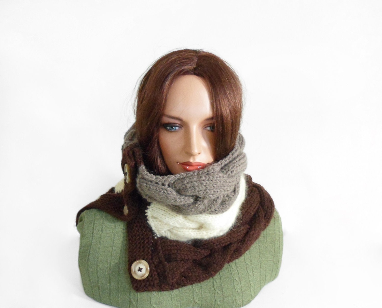 Knitted Neckwarmer Cowl