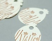 BOGO SALE Gift tag  Fall Grass Flower gift wrap tags. DIY set of 30. Balloon
