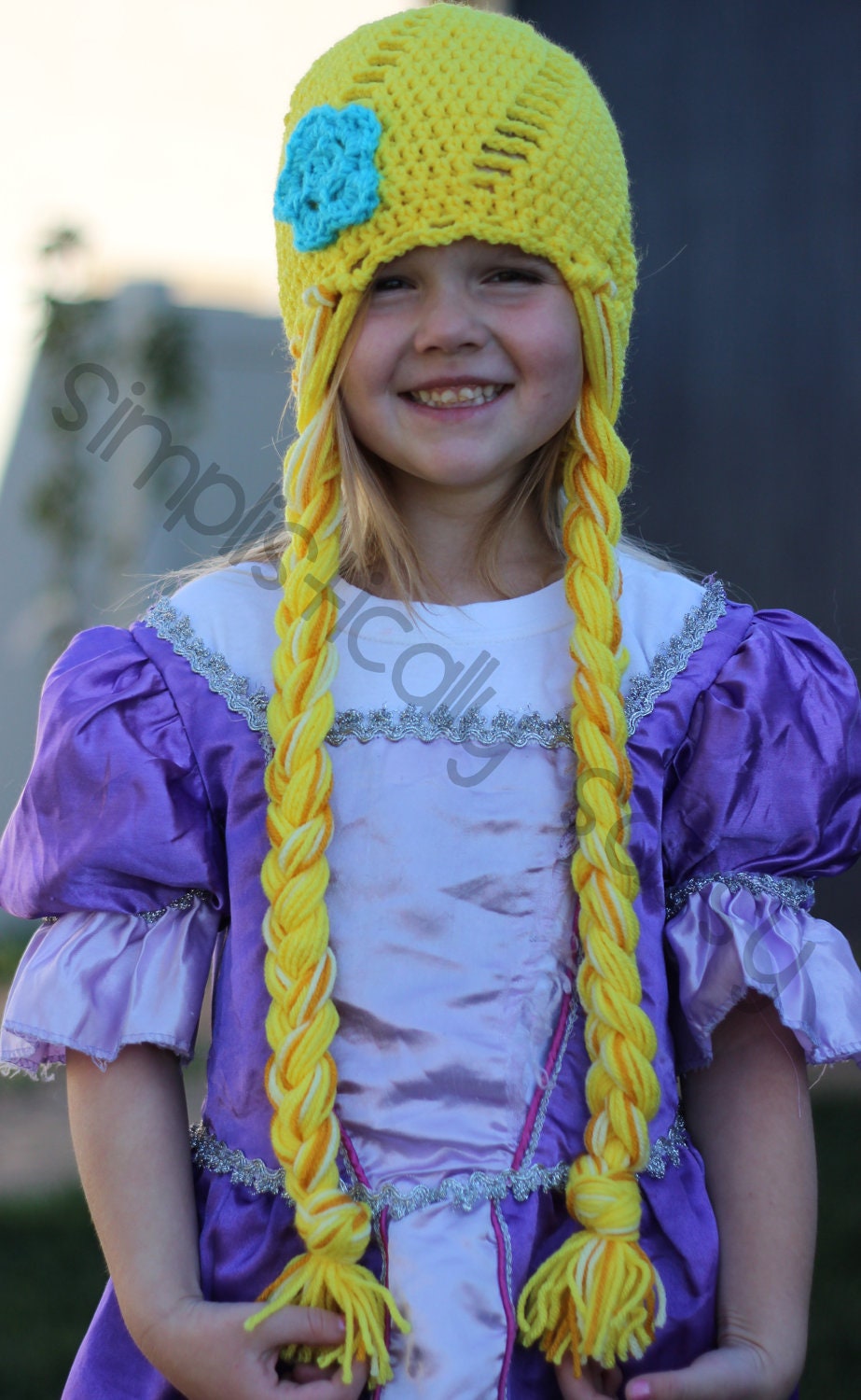 Rapunzel Sunburst Hat Crochet PATTERN