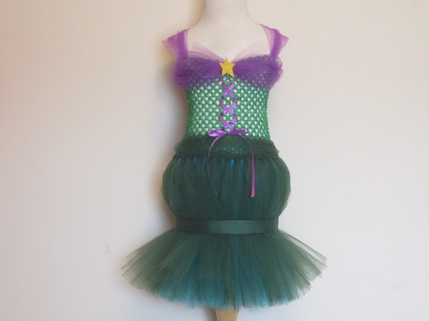 Little Mermaid Tutu Dress Ariel Costume Baby Girls Toddler Halloween Costume Mermaid Inspired by American Blossoms