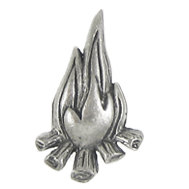 Campfire Lapel Pin