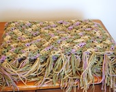 spring bloom crochet blanket
