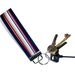 Wristlet Key fob - Navy Blue cotton webbing - Fathers Day