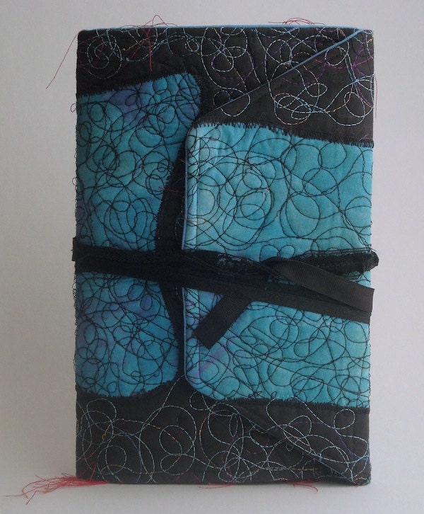 Handcrafted Journal - Water & Black