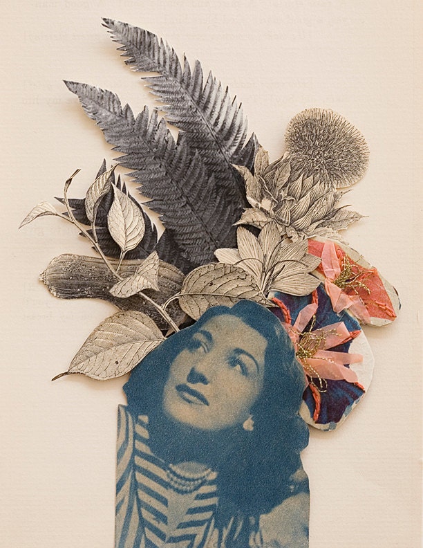 Glicee print- collage ilustration