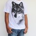 Wolf T- Shirt,Fox T-shirt,Animal screen T-shirt,Men T-shirt,Unisex T-shirt Available In SizeS, M,L,