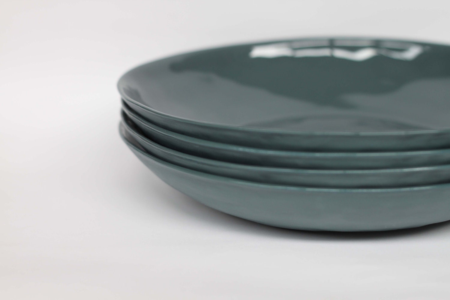 organic pasta bowl - porcelain (slate colour)
