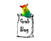 1/2 lb Funky ART Fiber Grab Bag: Drum Carder's Delight- Mixed Colors & Fibers- Wool, Silk, Alpaca, Firestar, Nylon for Art Yarn or Blending