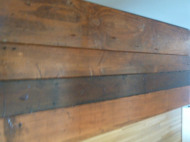 RESERVED Reclaimed Wood Desk with Curvy Hairpin Legs