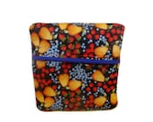 Microwave Potato Bag - Fruit Pattern, Red Blue  Kitchen Accessory Hostess Gift Idea