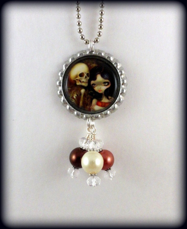 Jasmine Becket-Griffith  " I'm Almost With You "  Necklace