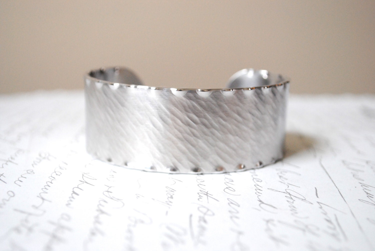 May You Dance Through Life with Fierce Grace Soul Sister Journey Secret Message Custom Hand Stamped Cuff Bracelet