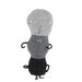 Ant, soft knitted toy, grey