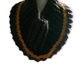 Fashion Brown Cowl Super Soft Neckwarmer ,capelet, Cowlneck by Arzu