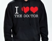 Doctor Who I Love The Doctor Hoodie