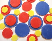 circle Toppers 100% edible Cupcake & Cake Fondant Toppers Il_170x135