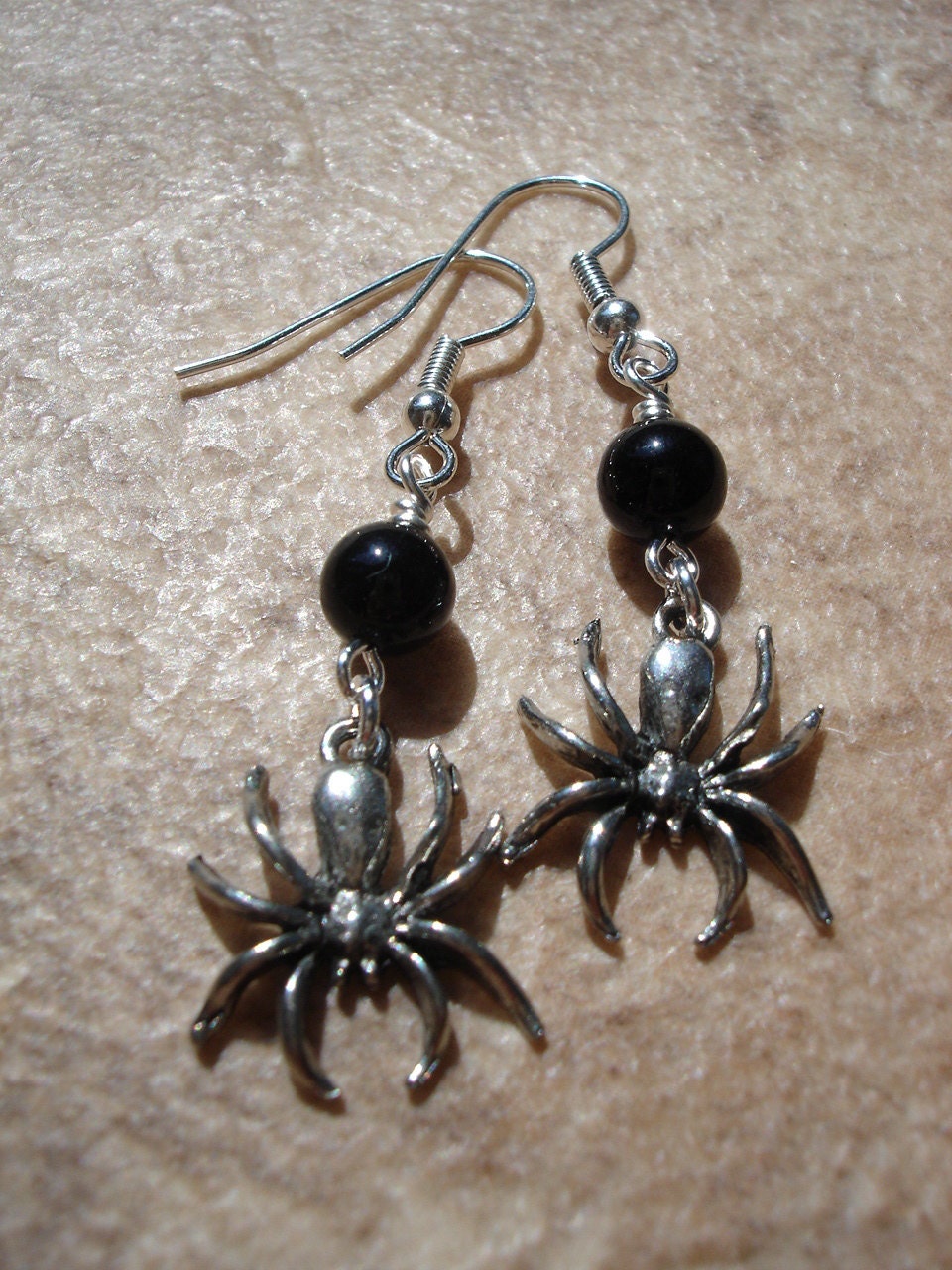Halloween Spider Earrings