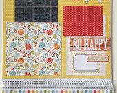 12x12 Custom Wall Calendar Scrapbook 12 Embellished Layouts 2013