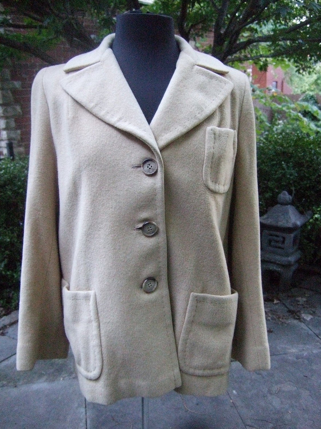 Womens Tan Blazer