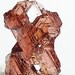 Red Spessartine Garnet Natural Etched Crystal 4 carats