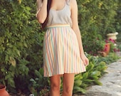 Pastel Circus Skirt // size medium