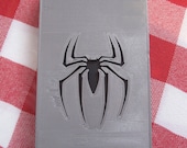 Spiderman Symbol Iphone 5, 4S and 4 Case Silver/Red