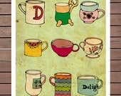 Mugs Print - A3