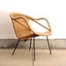 Mid Century Rattan Chair - Vintage Furniture -  Arthur Umanoff Style