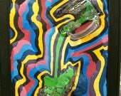3-D Funky Drink Painting