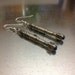 Exclusive Doctor Who Sonic Screwdriver the 10th Doctor Interpreted Charmed Earrings