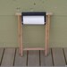 Vintage Camp Stool, Pendleton Wool Seat