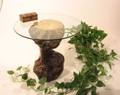 Reclaimed Burned Hourglass Burled Pine Stump Table