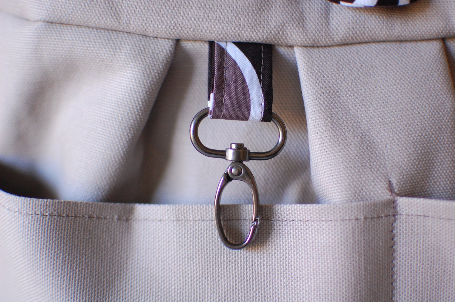 Add a Key Clip- for the 'Design Your Own' Bags