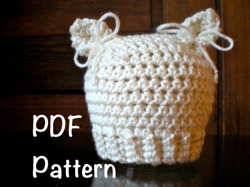 PATTERN: The Hathaway,  easy crochet PDF InStanT DownLOAd, Size Newborn-Adult, cat ears hat, kitty kitten beanie, permission to sell