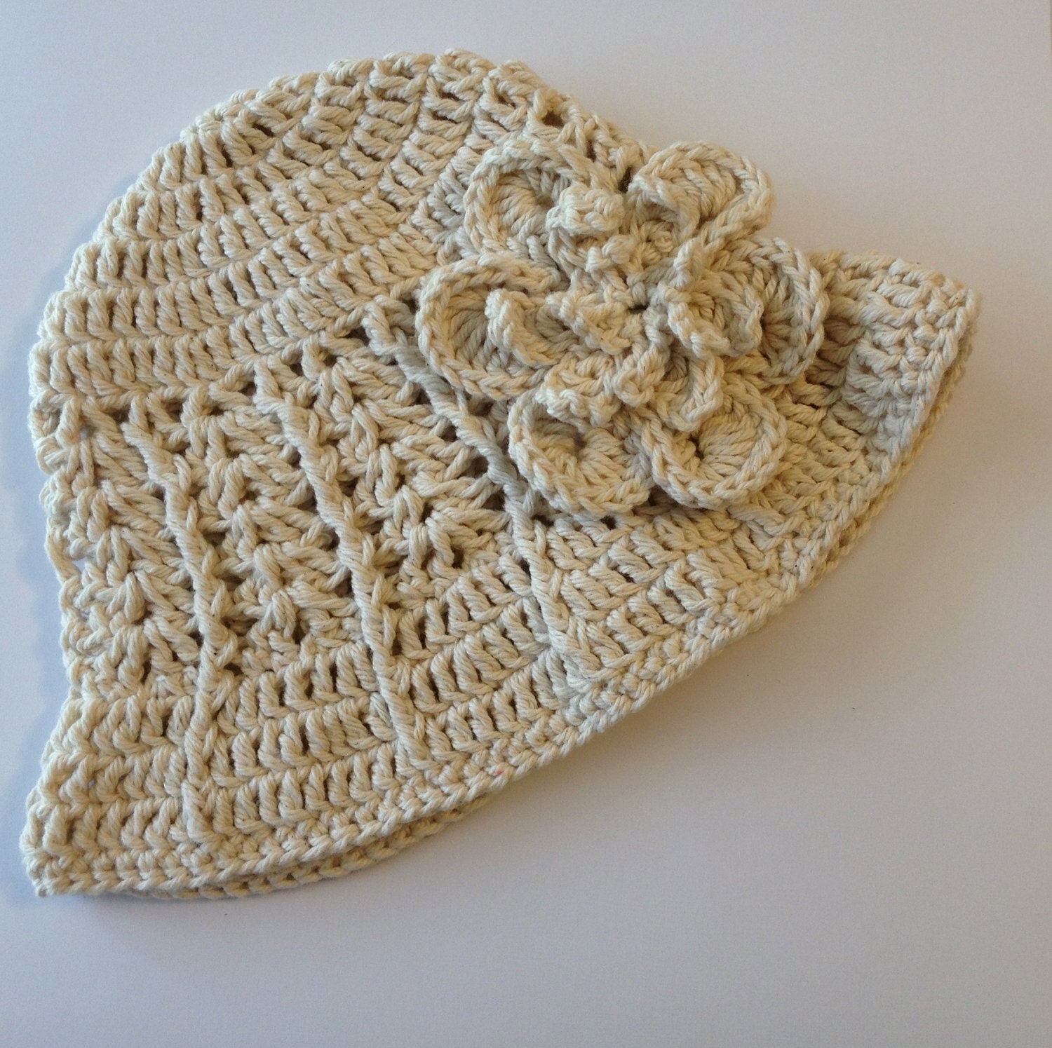 Cream Ridge Brim Hat-  12-36 Month -  Ready to Ship