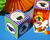 INSTANT DOWNLOAD - Halloween Favor Box Printable