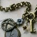 RESERVED for FN, Personalized Initial Necklace, Custom Letter C, Charm Collection Necklace, Personalized Jewelry