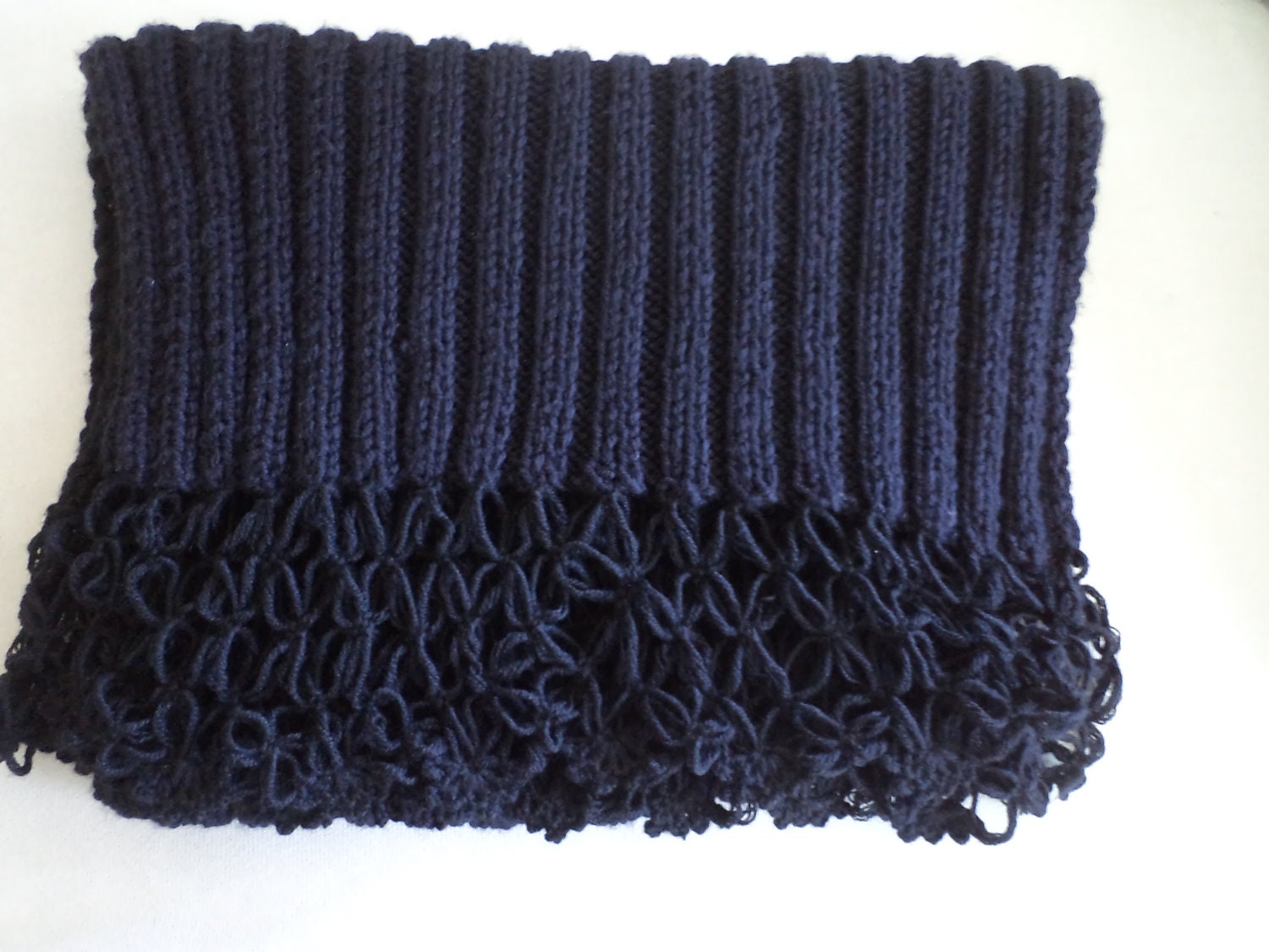 Black knitted Shawl, wool scarf, rectangle Shawl, scarf, cowl, shawl, Stole, pin-up with bow brooch, Holiday gifts, handmade gifts.