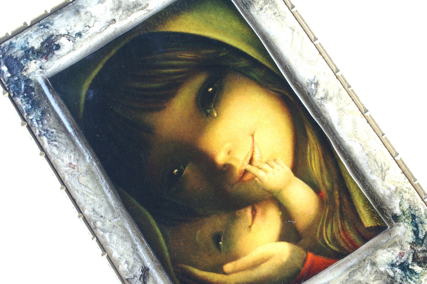 Vintage Mother and Child Print by Ferrandiz