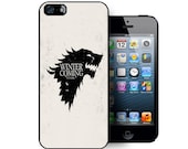 iPhone 5 hard case Game of Thrones Winter is coming stark. includes screen protector and cleaning cloth. Available in black or white