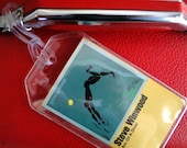Steve Winwood - Arc of a Diver - Upcycled Cassette Tape - Luggage, Back Pack, Musical Instrument Case or Bag Tag