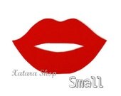 Lips door mat, rug. Small size. Choose gross or thin and color you want.