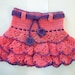 Ruffle Skirt CROCHET PATTERN (Pdf file)